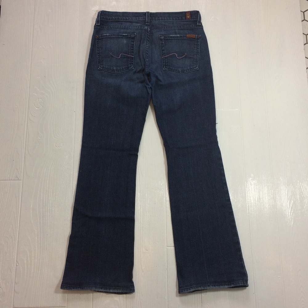 7 For All Mankind Josefina Skinny Boyfriend SZ 28 - Picture 4 of 8